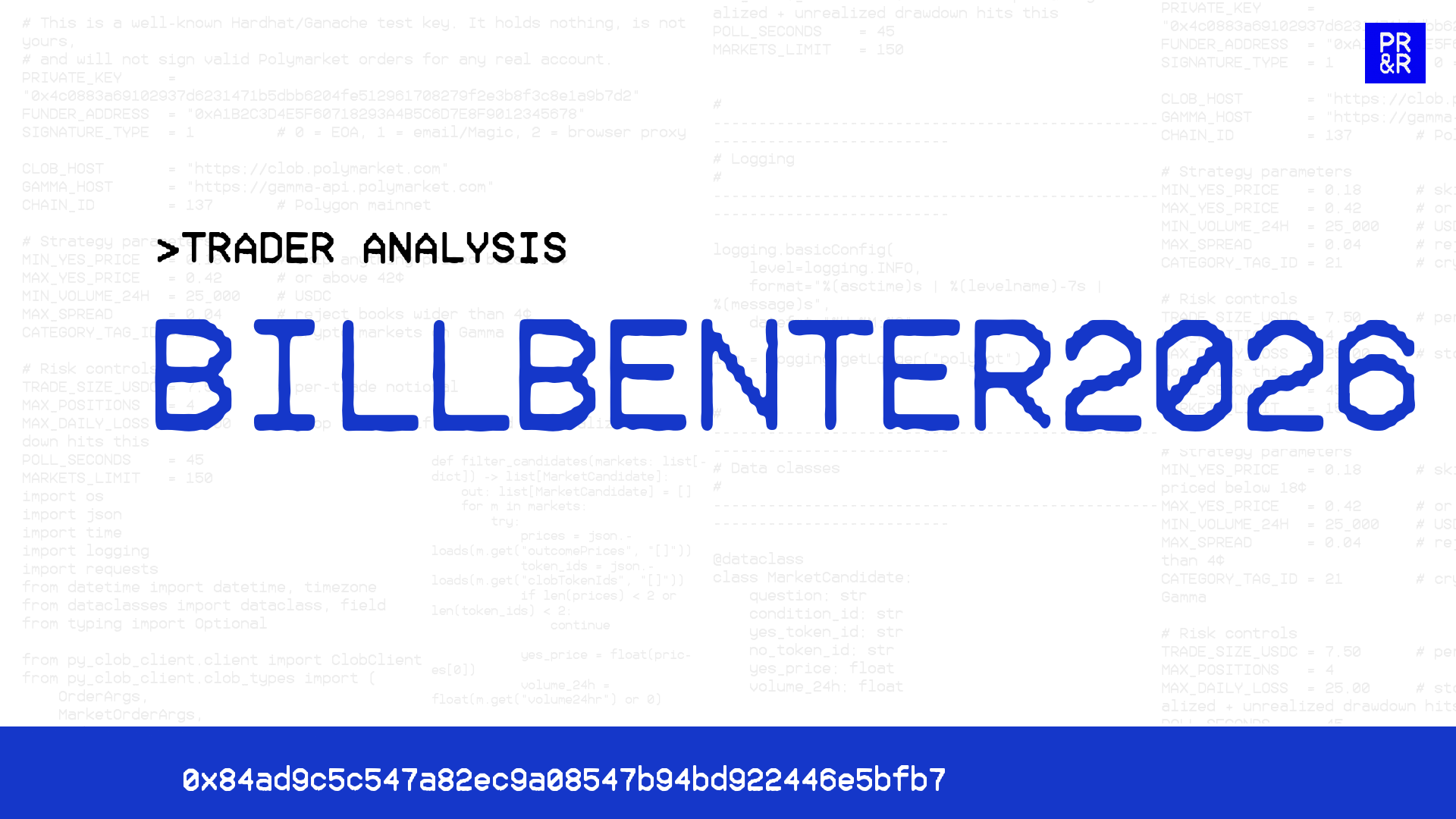 BILLBENTER2026 trader analysis