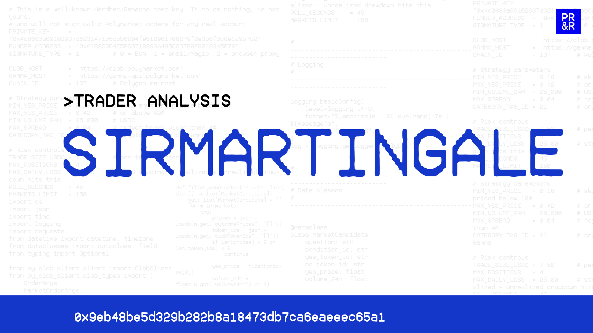 SIRMARTINGALE trader analysis