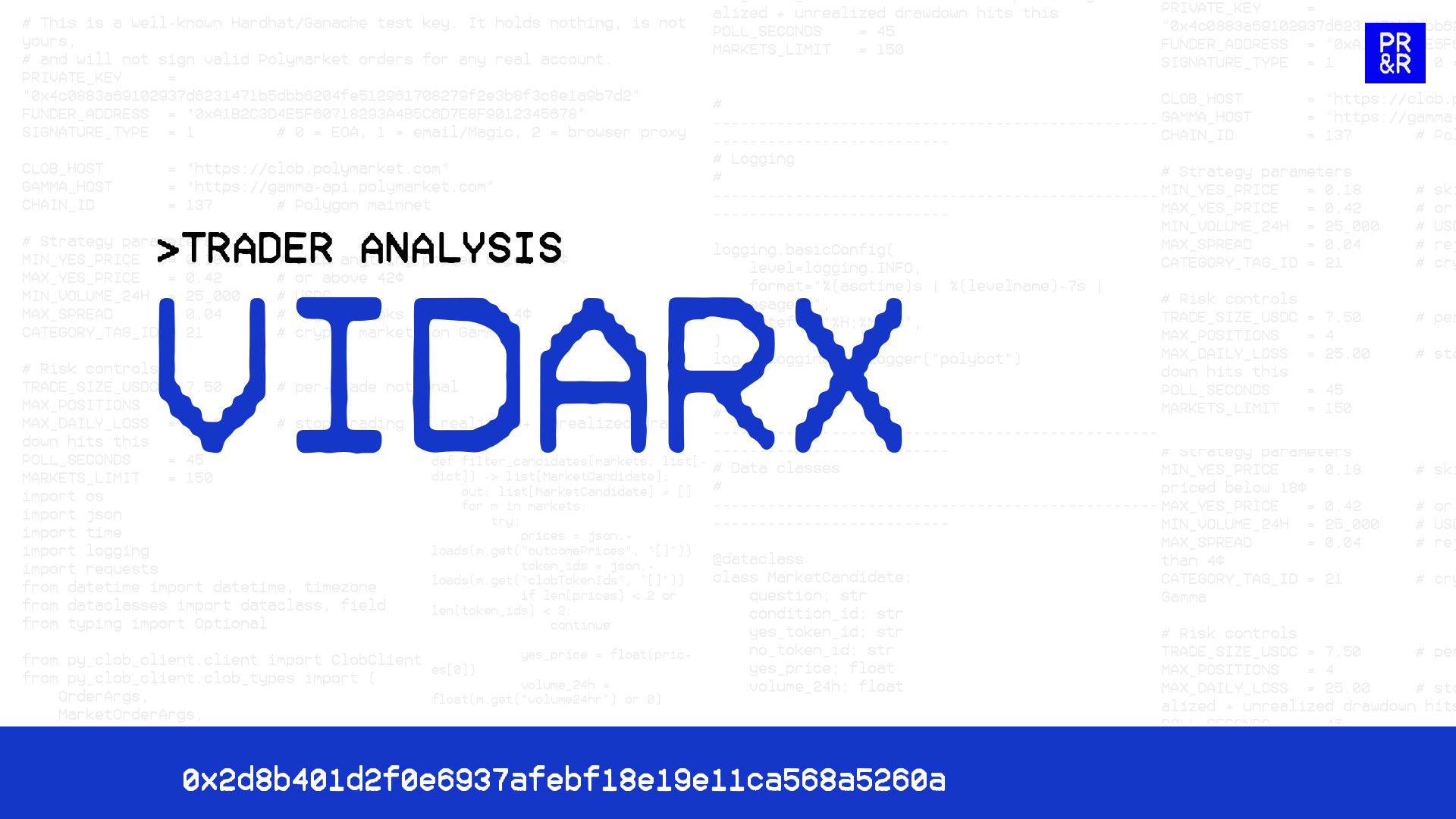 VIDARX trader analysis